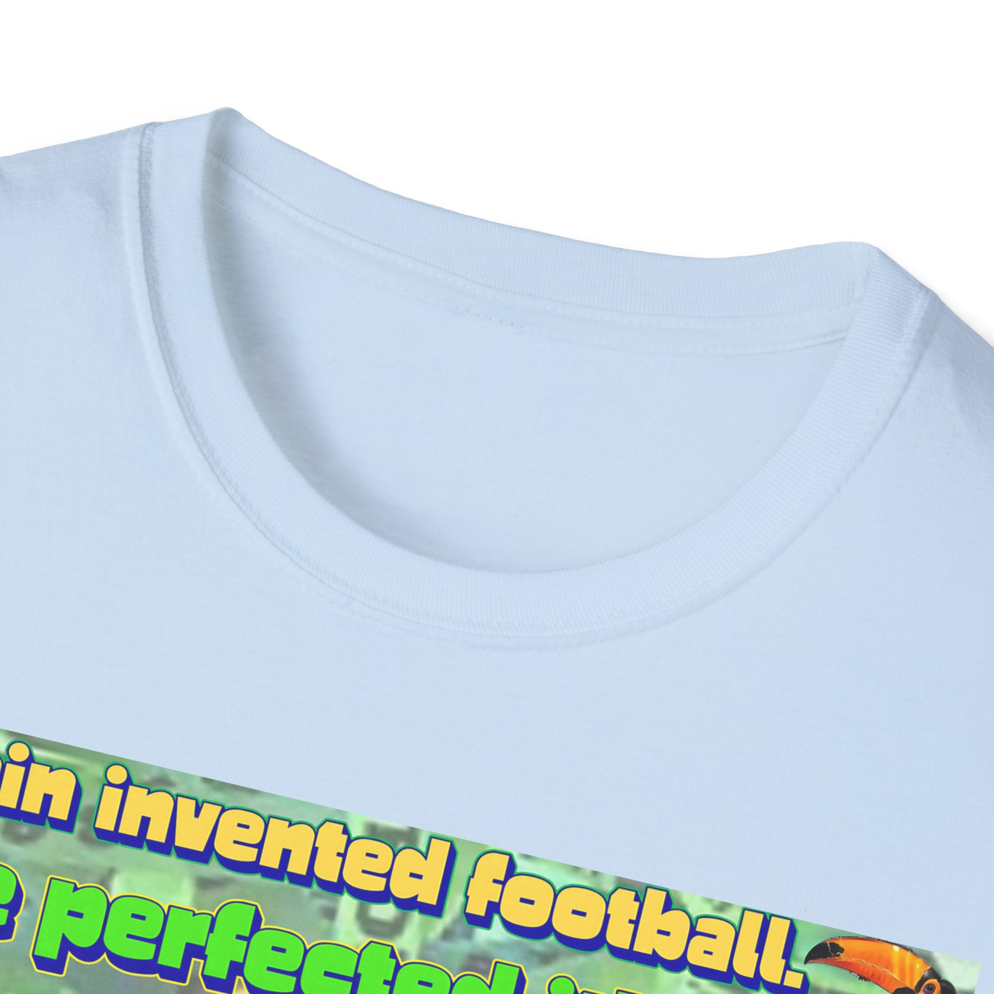 Unisex Graphic T-Shirt | Brasil x Britain - O jogo nasceu lá, mas o Brasil o elevou a outro patamar!