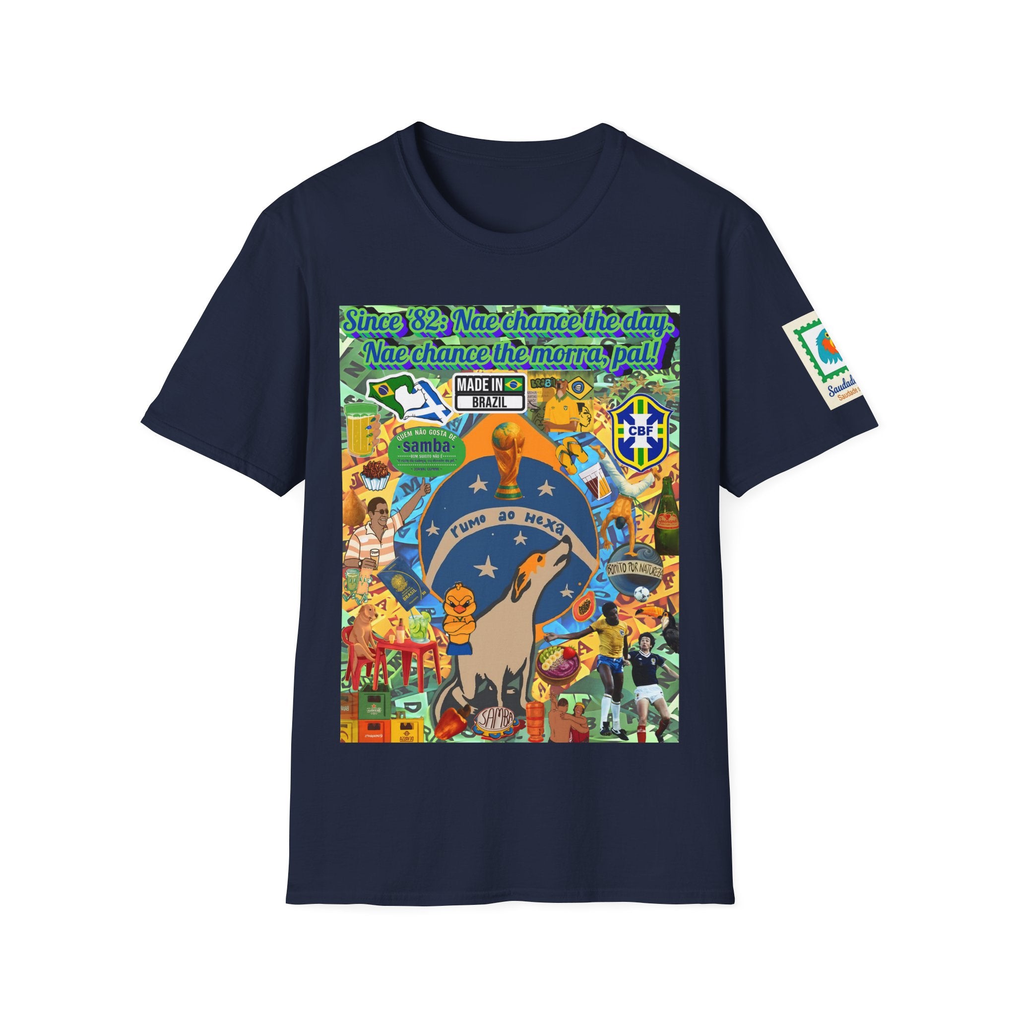 Unisex Graphic T-Shirt | Brasil x Escócia