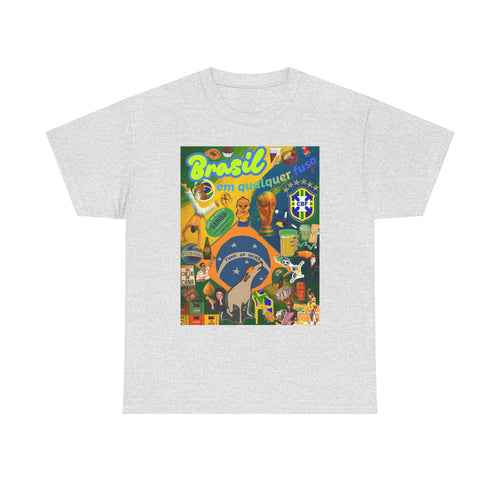 Unisex 100% Algodão OEKO-TEX®  | Brasil em qualquer fuso!