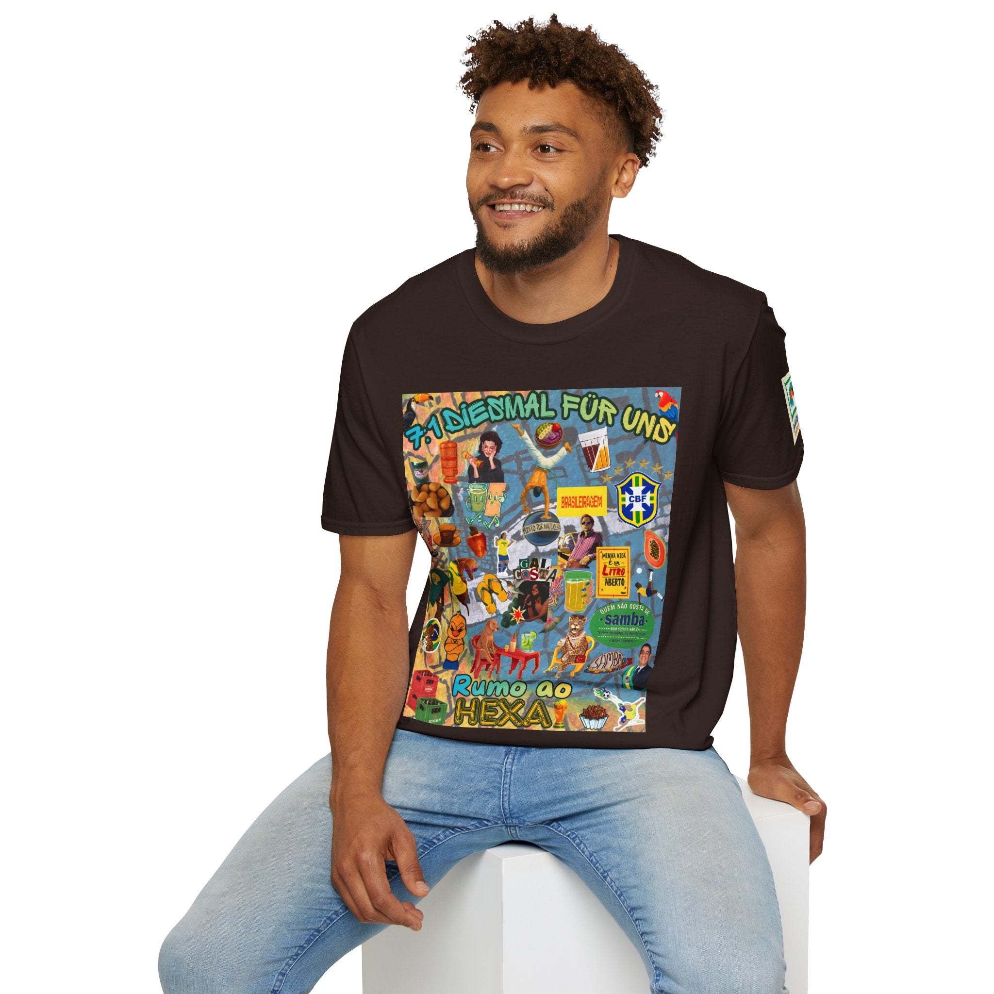 Unisex Graphic T-Shirt | Brasil x Alemanha