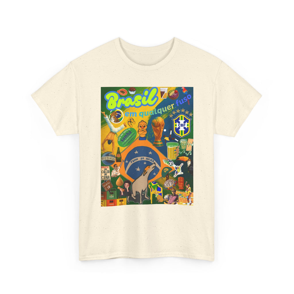 Unisex 100% Algodão OEKO-TEX®  | Brasil em qualquer fuso!