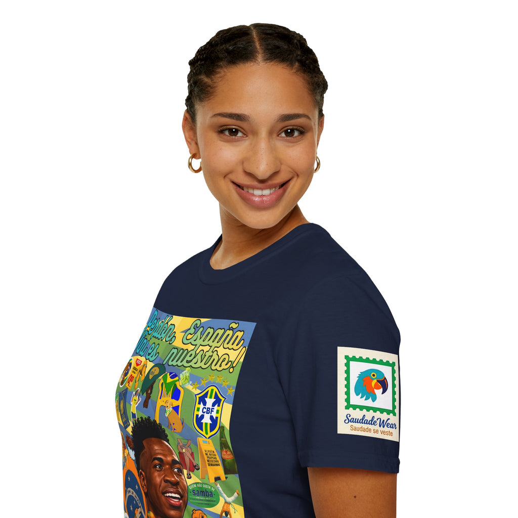 Unisex Graphic T-Shirt | Brasil x Espanha