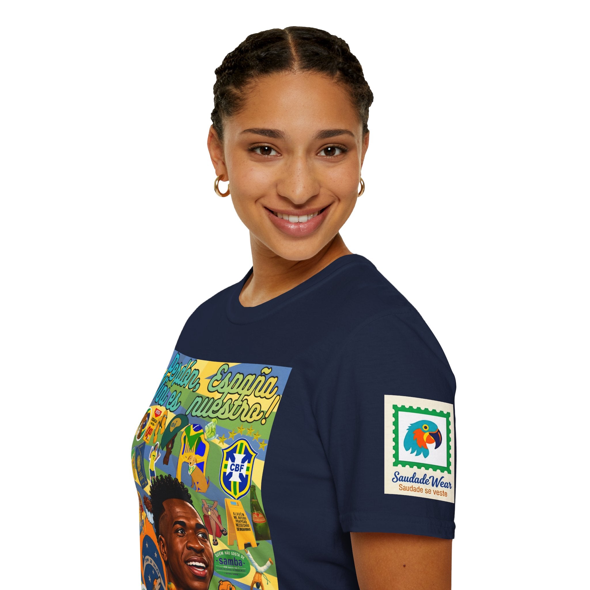 Unisex Graphic T-Shirt | Brasil x Espanha