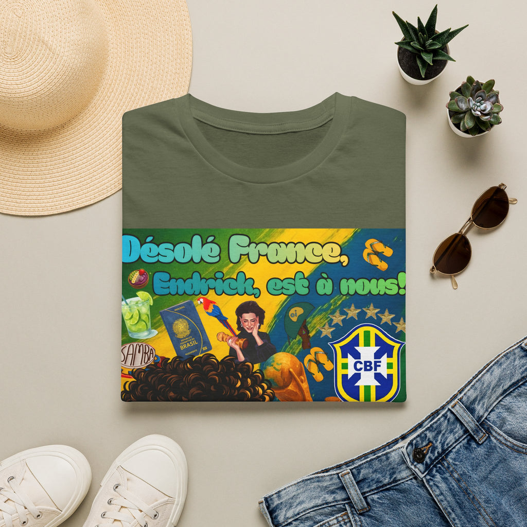 Unisex Graphic T-Shirt | Brasil x França