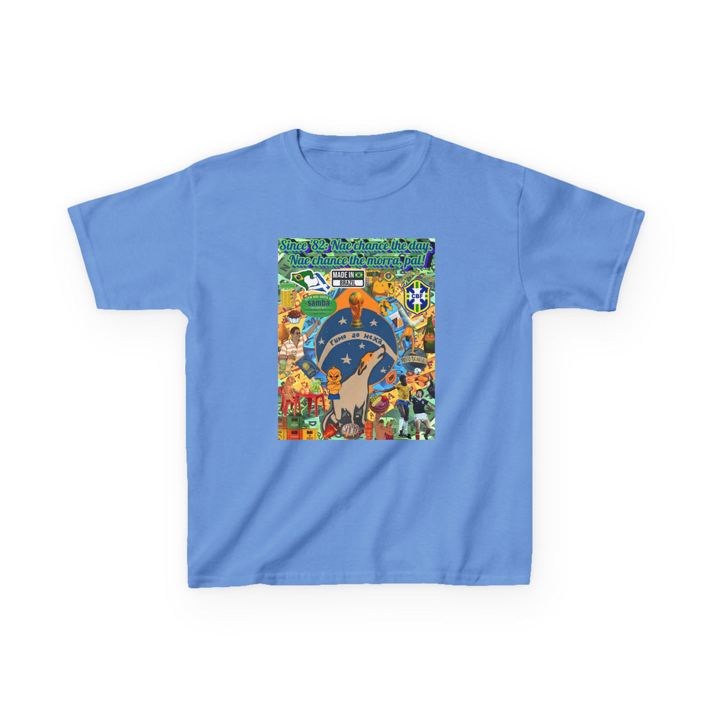 Unisex Kids 100% Algodão- Brasil x Escócia