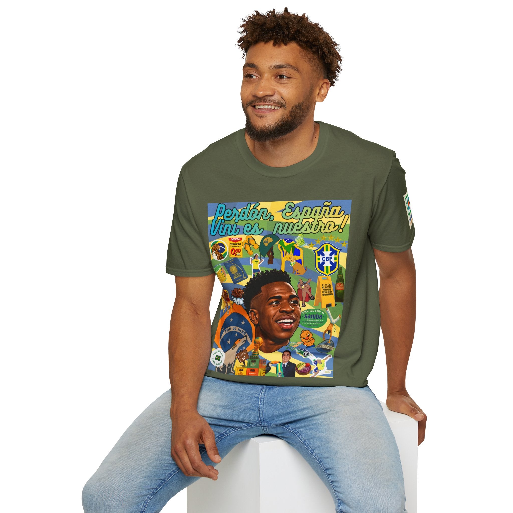 Unisex Graphic T-Shirt | Brasil x Espanha