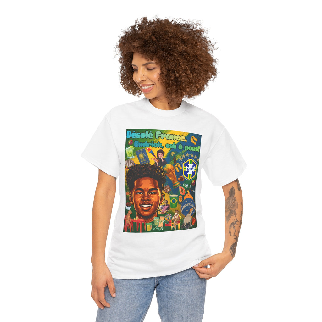 Unisex 100% Algodão OEKO-TEX®  | Brasil x França
