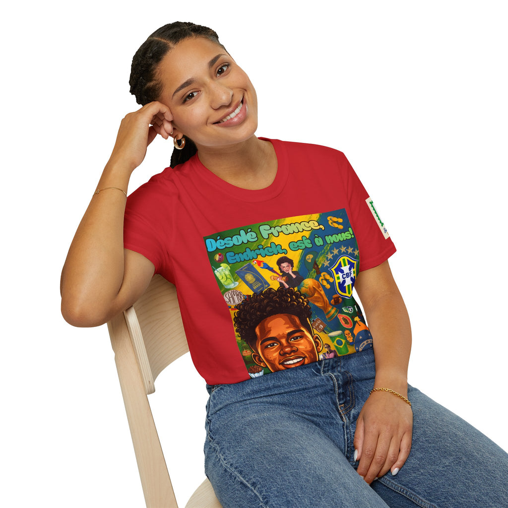 Unisex Graphic T-Shirt | Brasil x França
