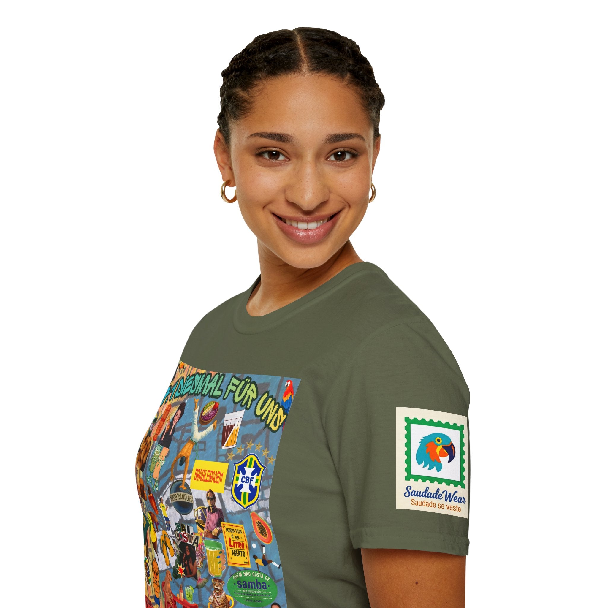 Unisex Graphic T-Shirt | Brasil x Alemanha