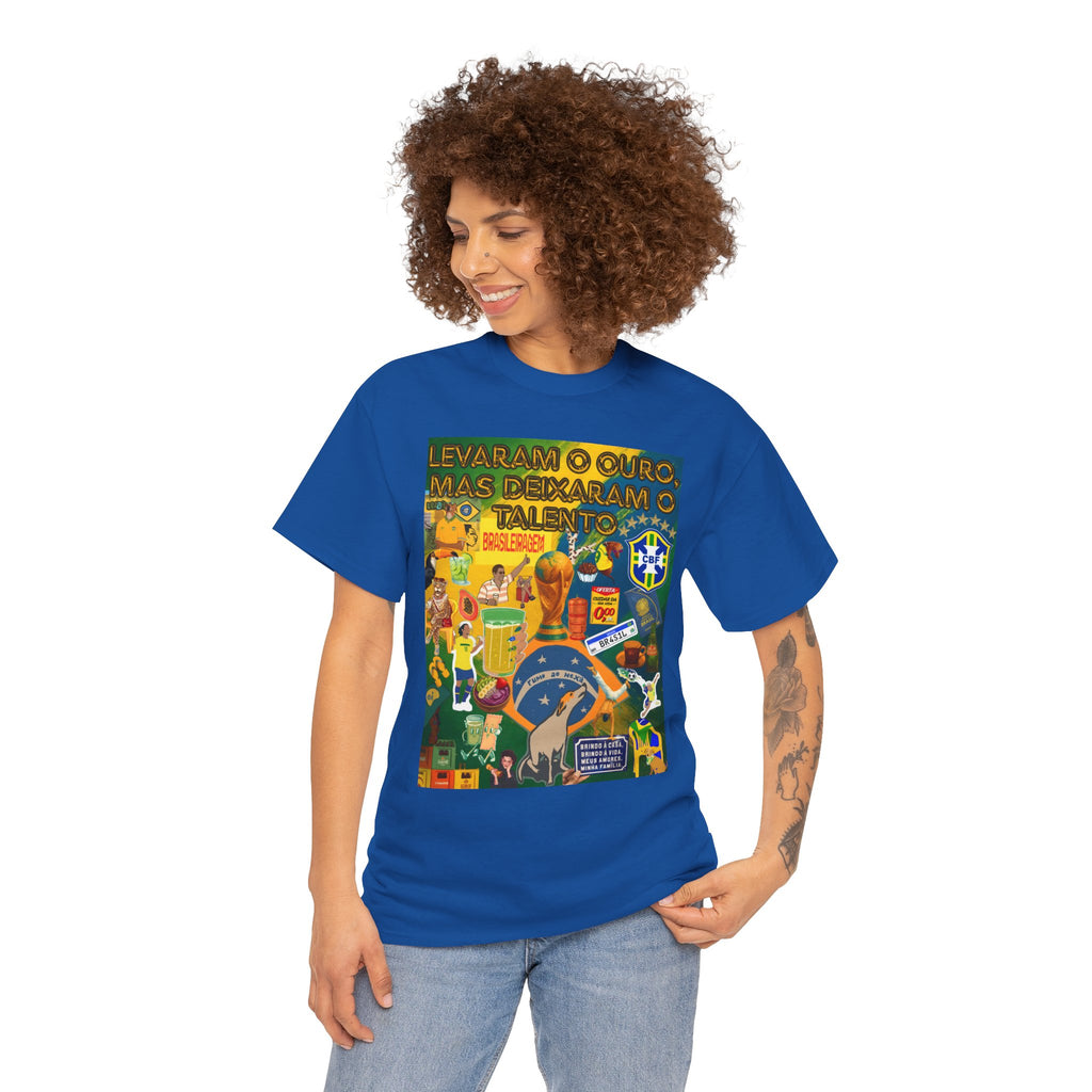 Unisex 100% Algodão OEKO-TEX®  | Brasil x Portugal