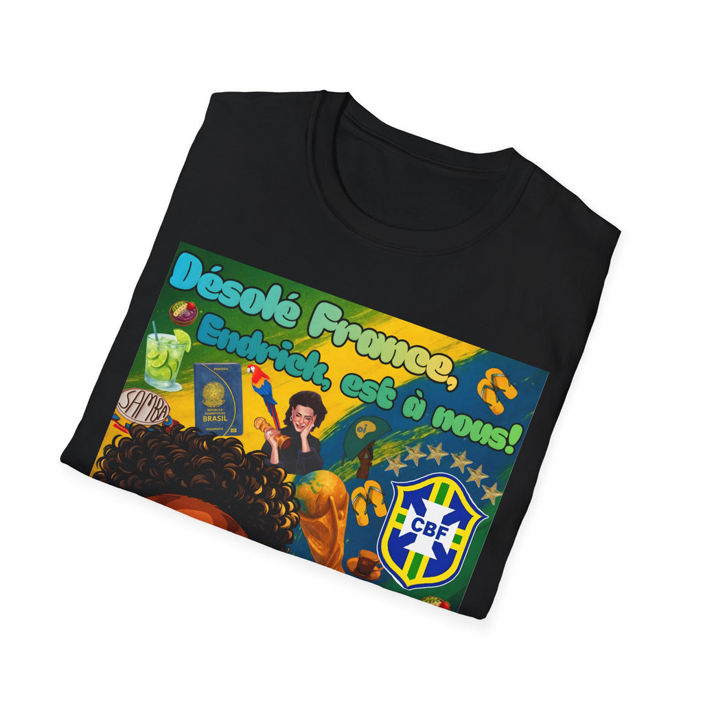 Unisex Graphic T-Shirt | Brasil x França