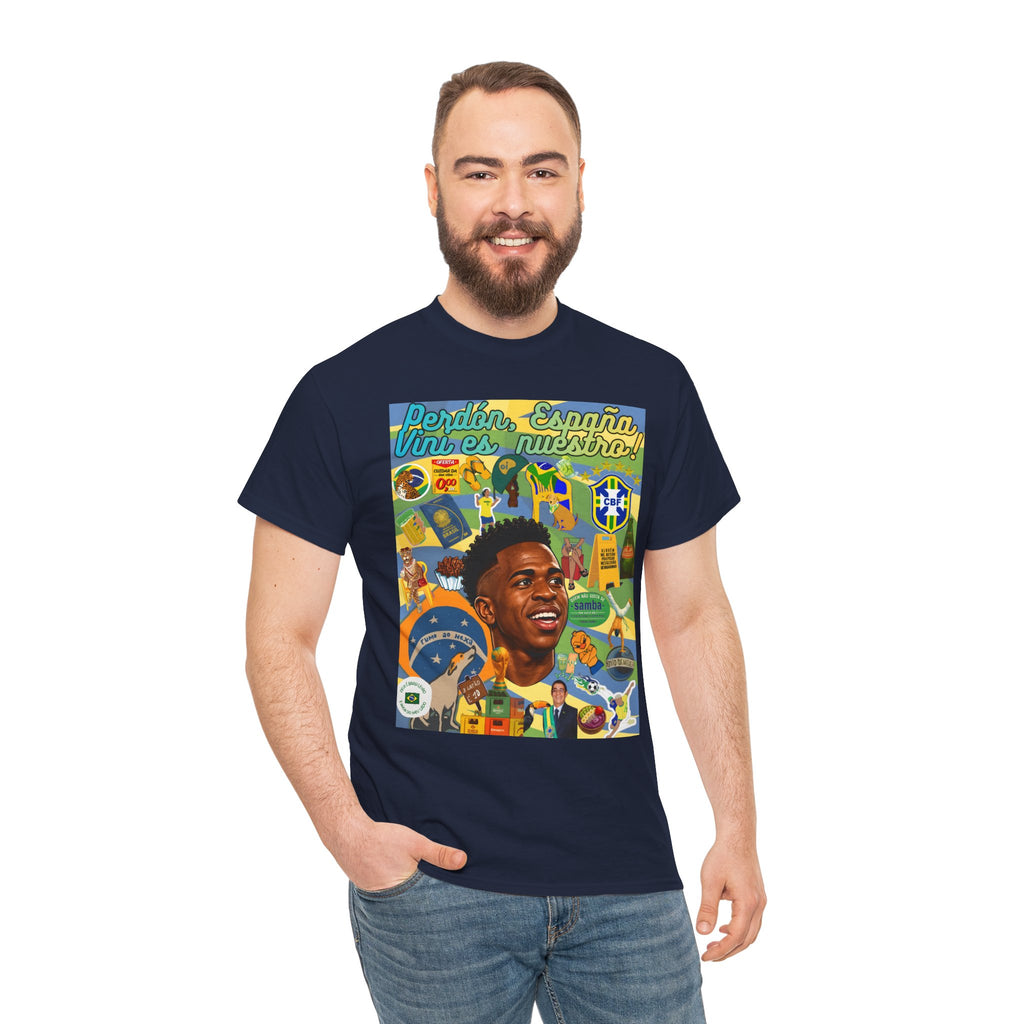 Unisex 100% Algodão OEKO-TEX®  | Brasil x Espanha