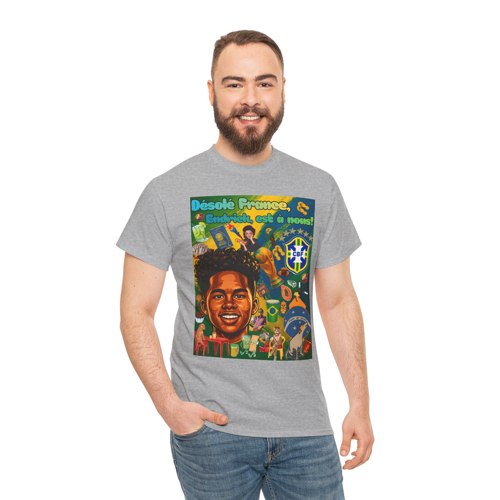 Unisex 100% Algodão OEKO-TEX®  | Brasil x França