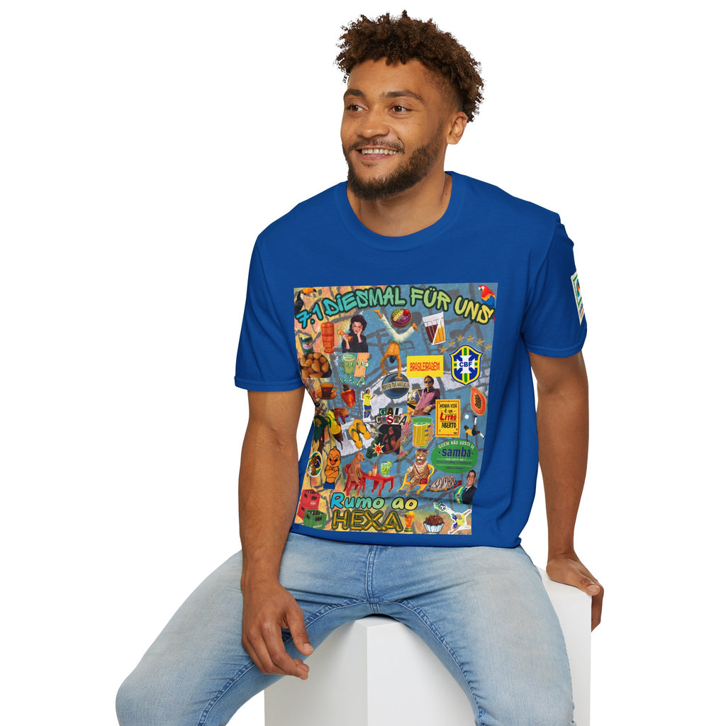 Unisex Graphic T-Shirt | Brasil x Alemanha