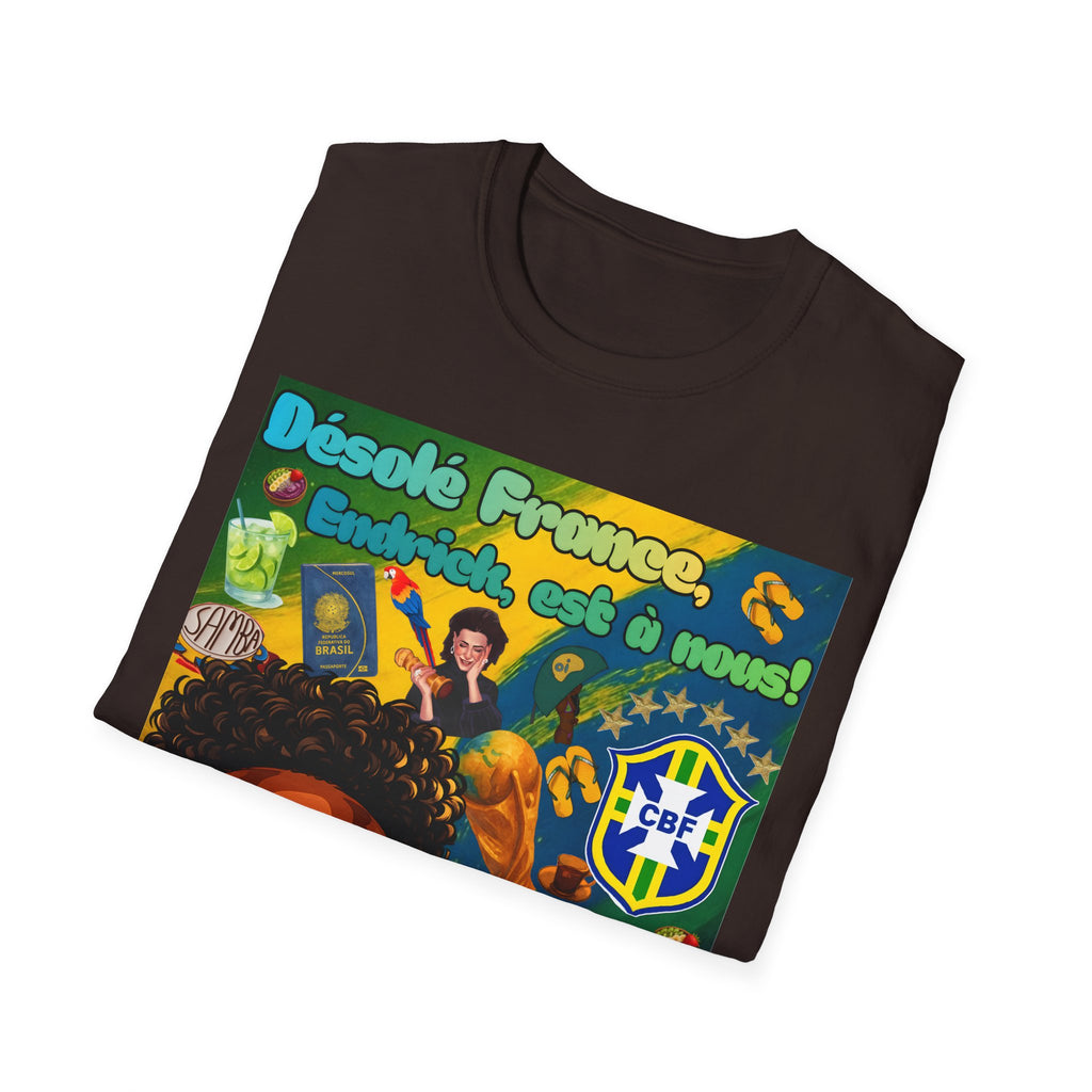 Unisex Graphic T-Shirt | Brasil x França