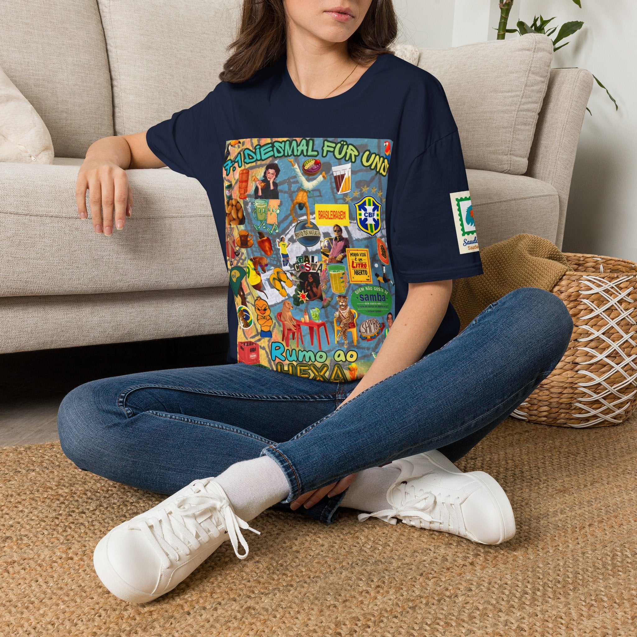 Unisex Graphic T-Shirt | Brasil x Alemanha