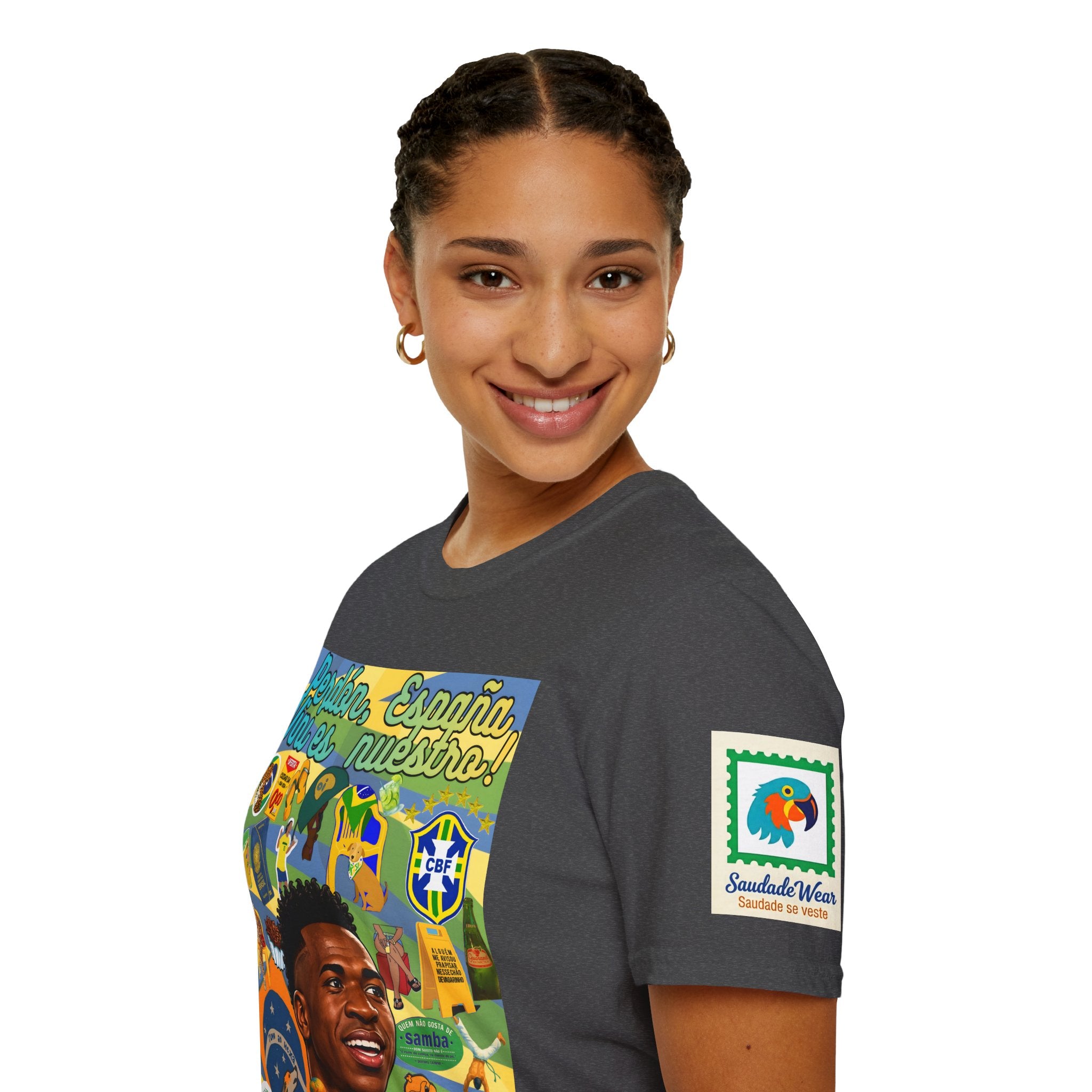 Unisex Graphic T-Shirt | Brasil x Espanha
