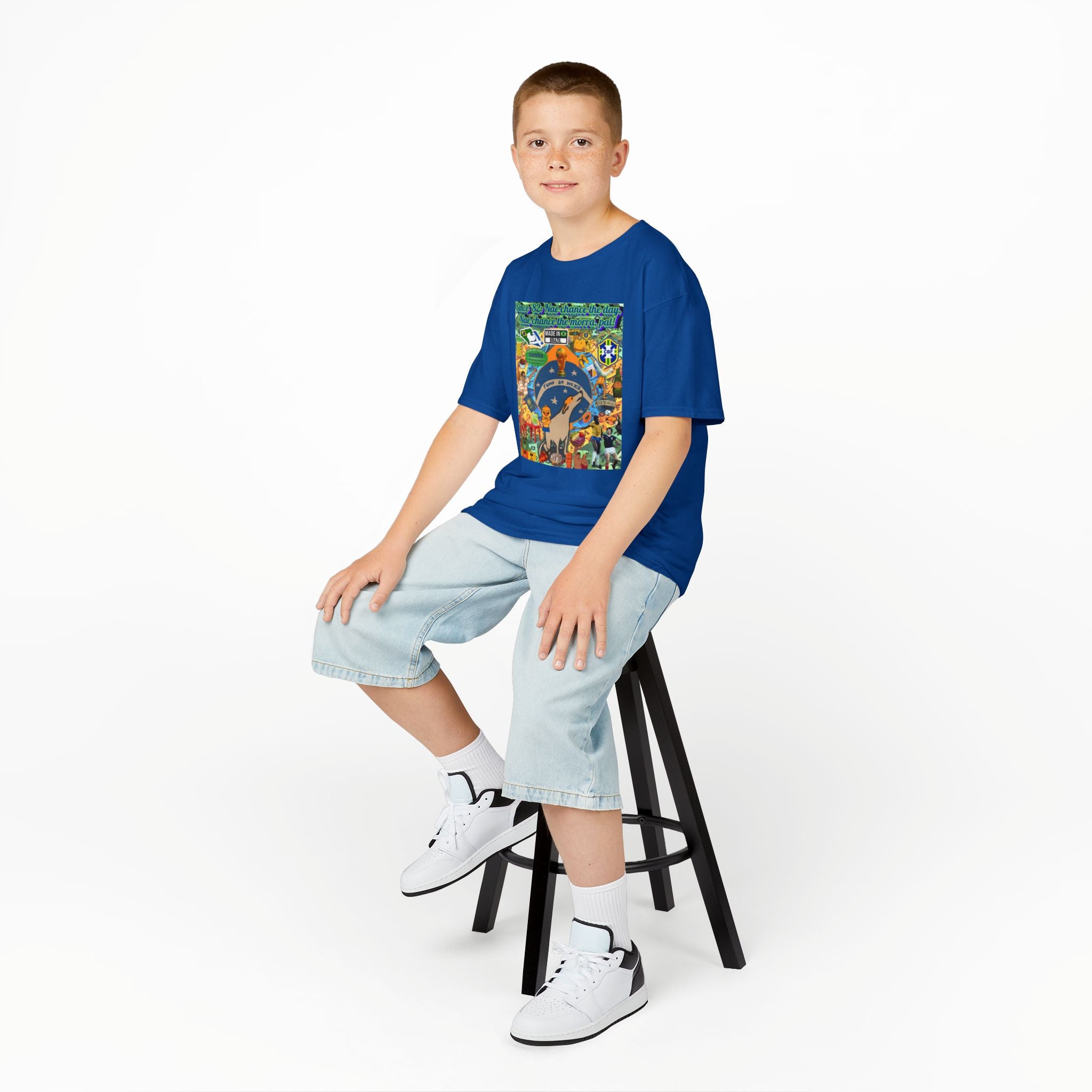 Unisex Kids 100% Algodão- Brasil x Escócia