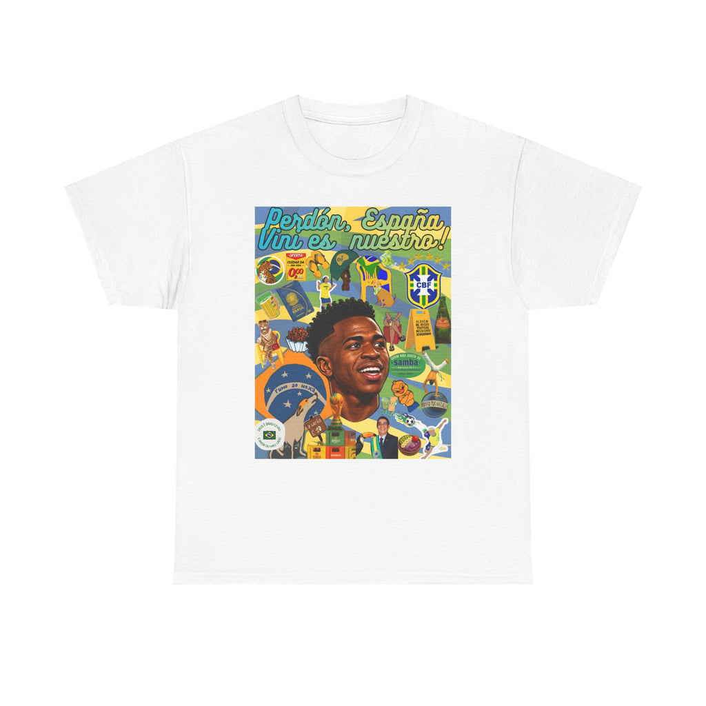Unisex 100% Algodão OEKO-TEX®  | Brasil x Espanha