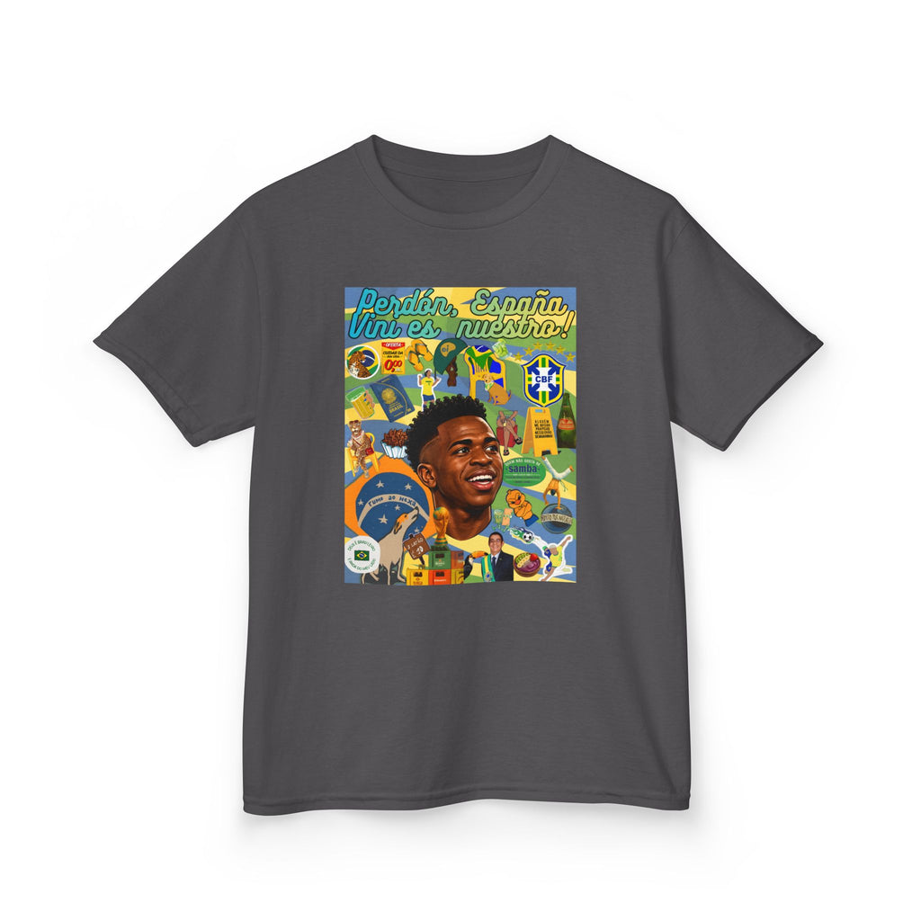 Unisex Kids 100% Algodão | Brasil x Espanha