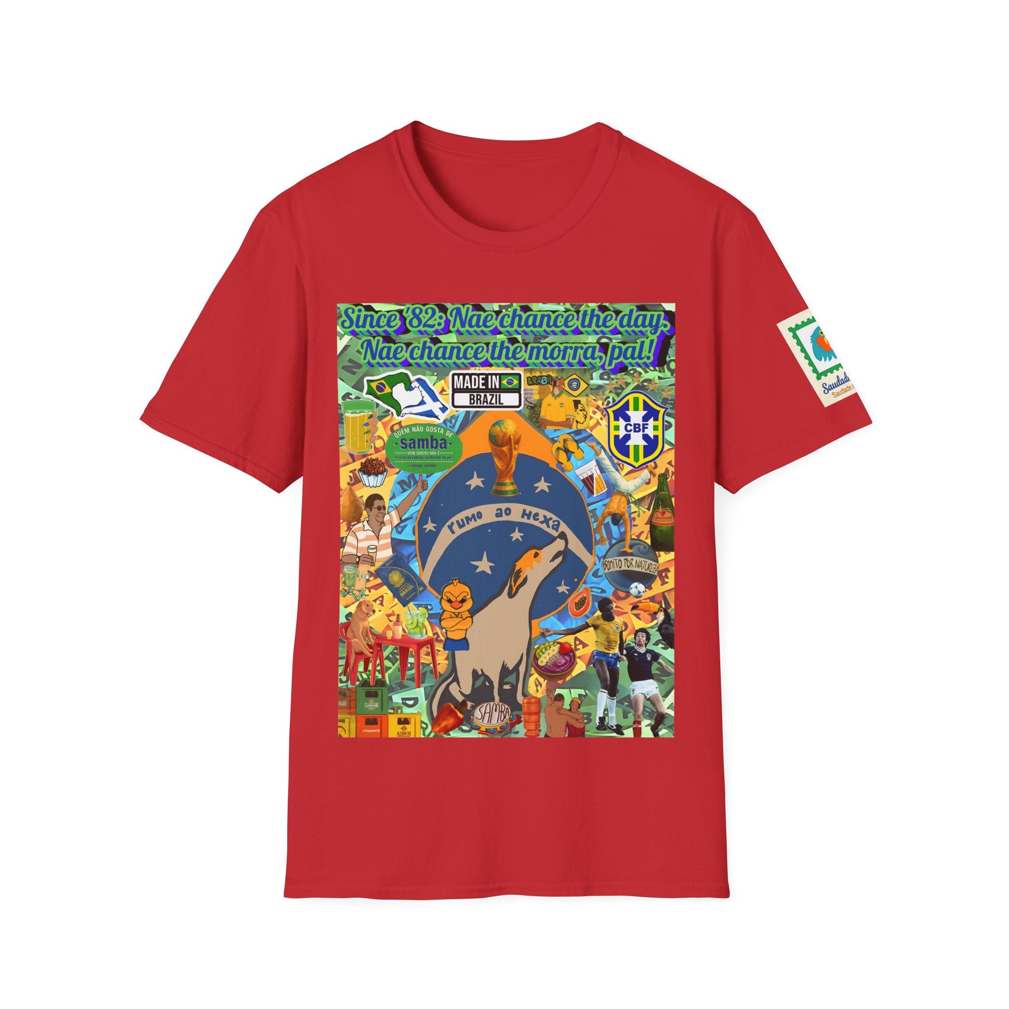 Unisex Graphic T-Shirt | Brasil x Escócia