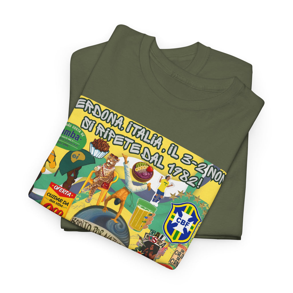 Unisex 100% Algodão OEKO-TEX® | Brasil x Itália
