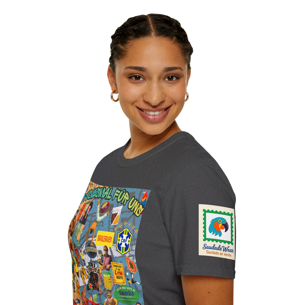 Unisex Graphic T-Shirt | Brasil x Alemanha