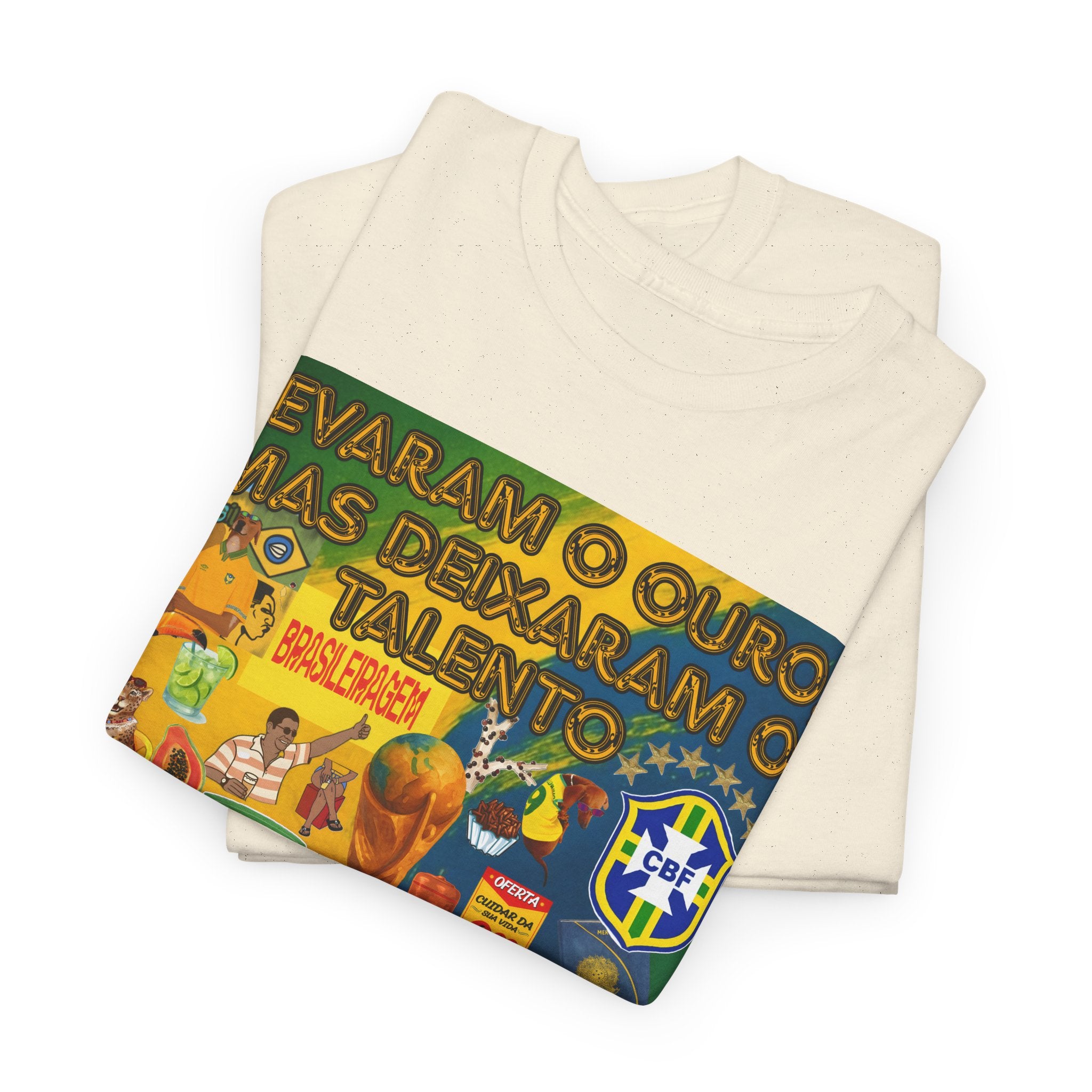 Unisex 100% Algodão OEKO-TEX®  | Brasil x Portugal