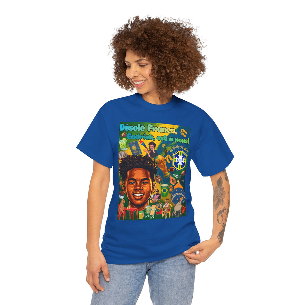 Unisex 100% Algodão OEKO-TEX®  | Brasil x França