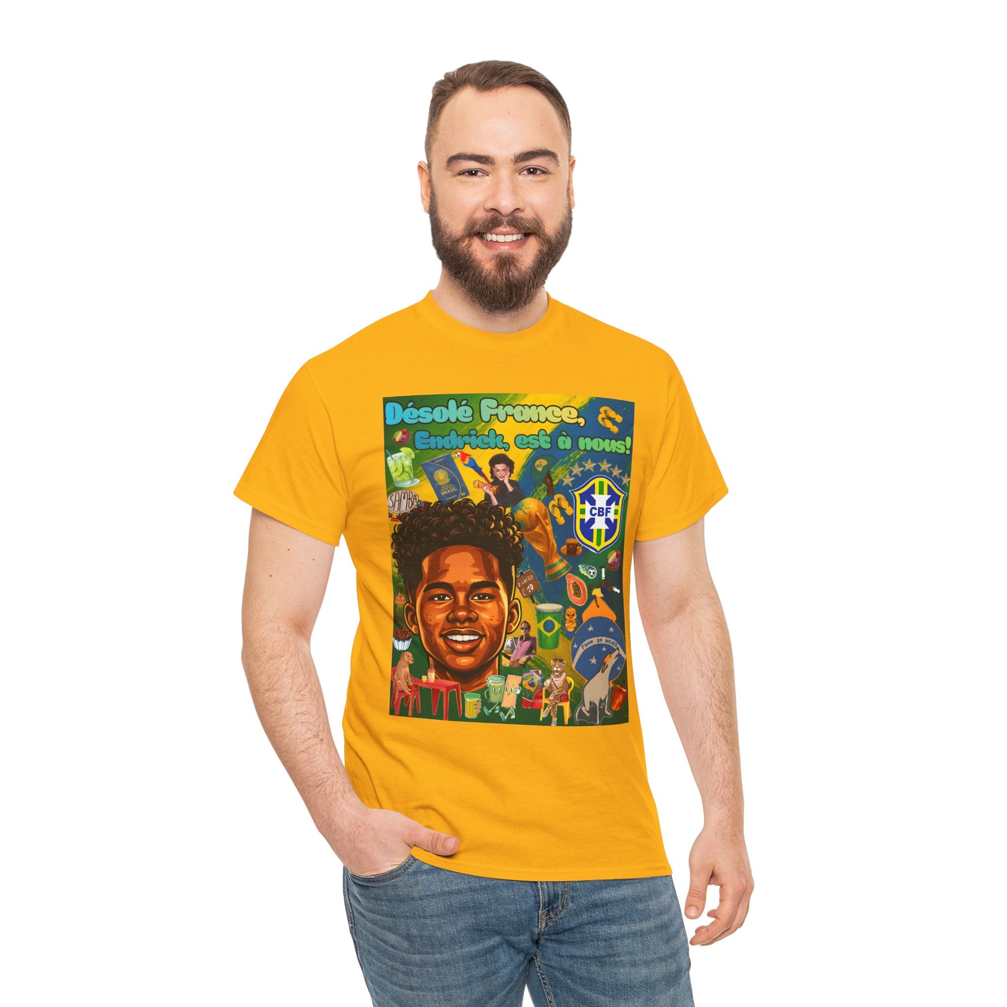 Unisex 100% Algodão OEKO-TEX®  | Brasil x Alemanha