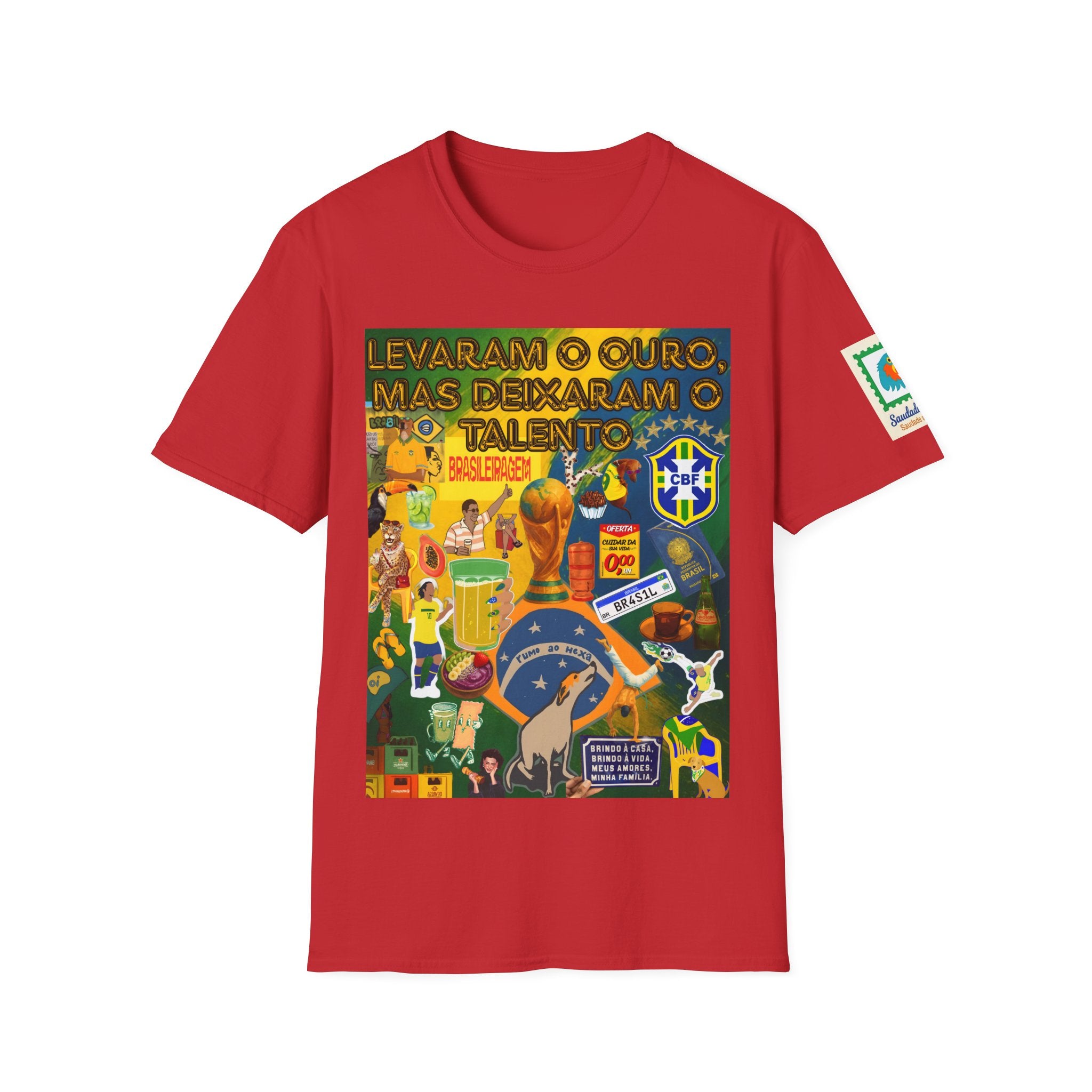 Unisex Graphic T-Shirt | Brasil x Portugal