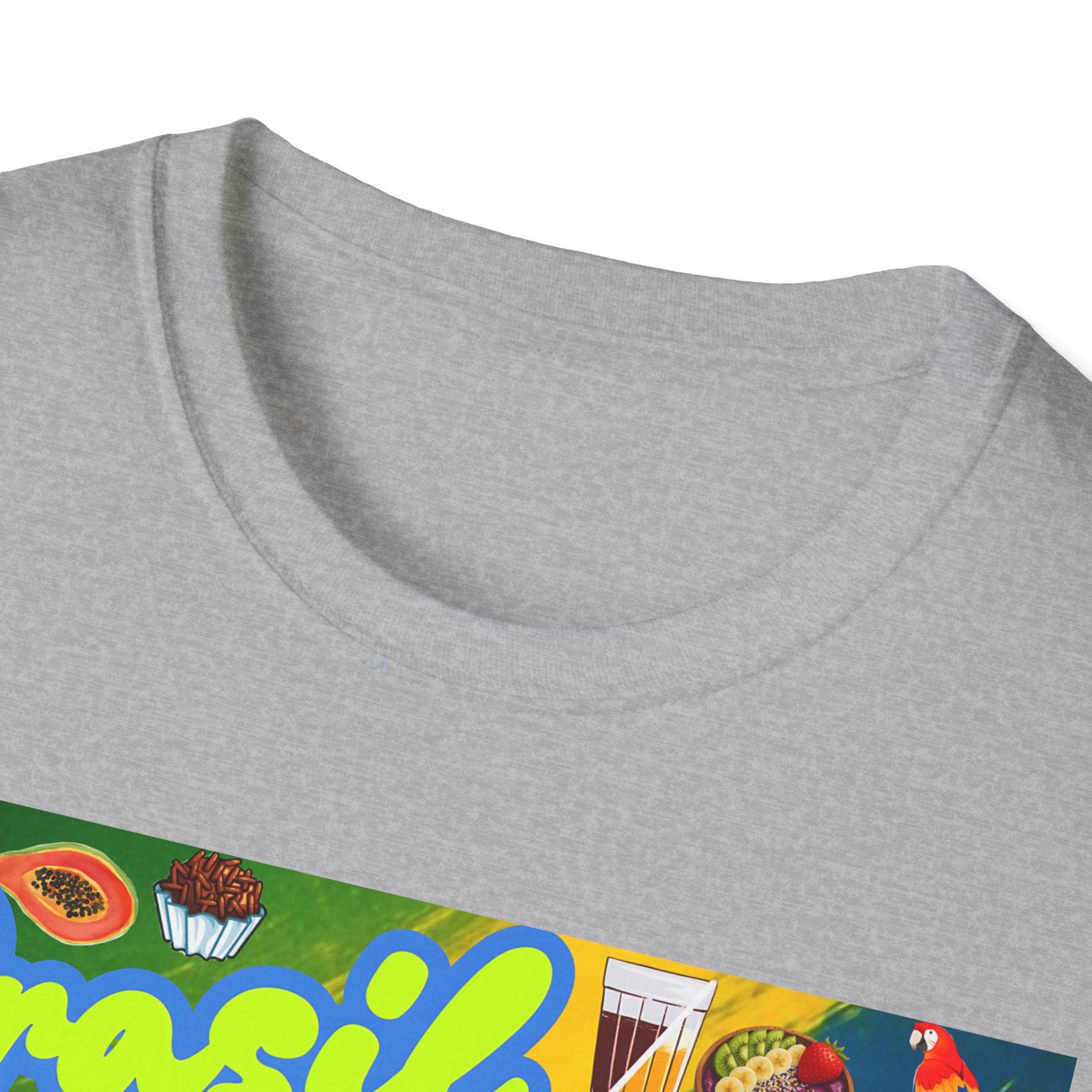 Unisex Graphic T-Shirt | Brasil em qualquer fuso.