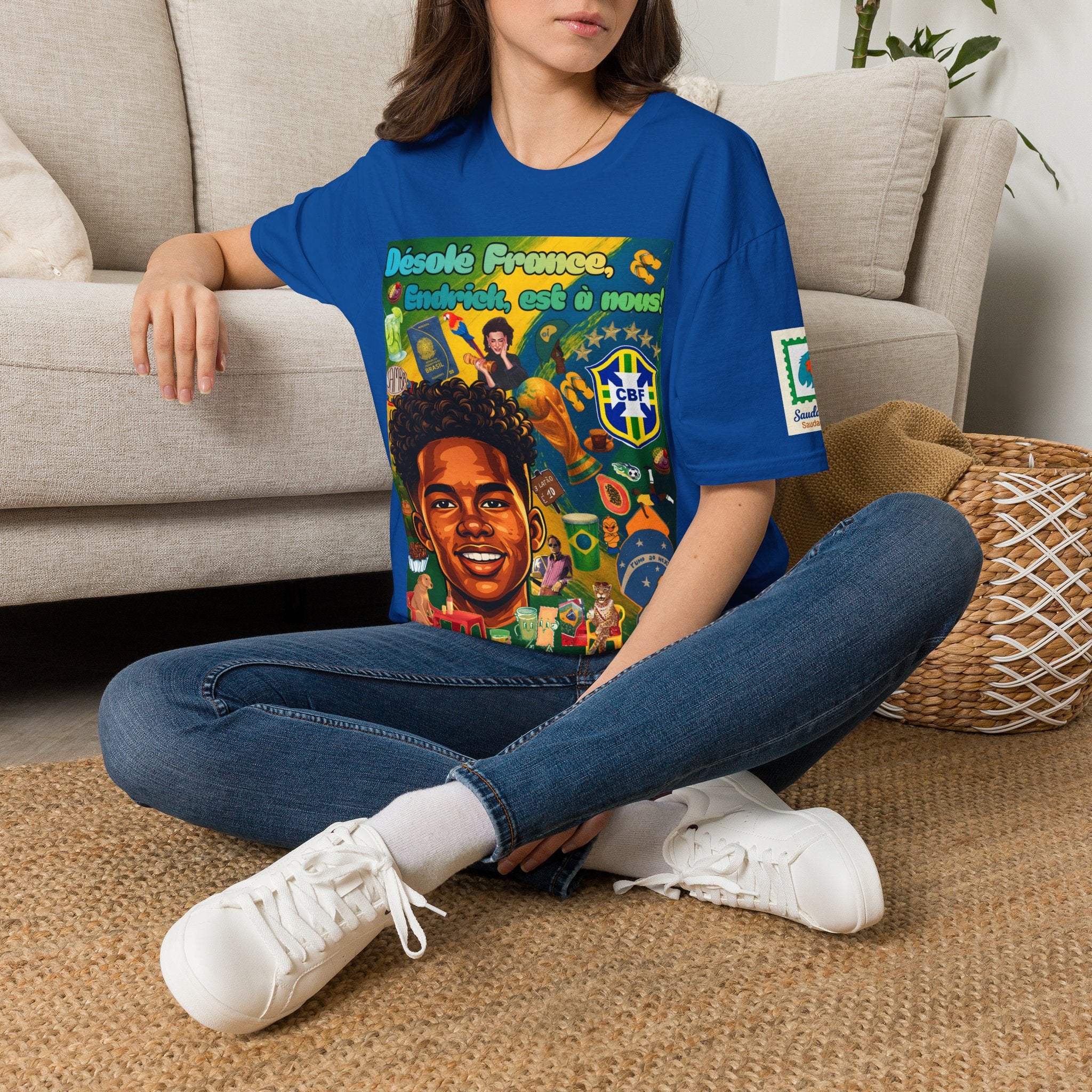 Unisex Graphic T-Shirt | Brasil x França