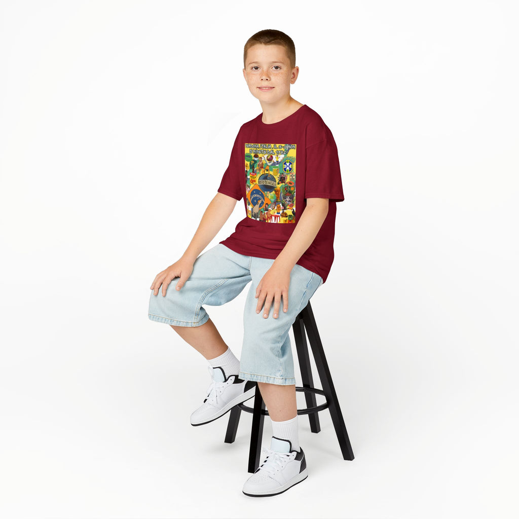 Unisex Kids 100% Algodão | Brasil x Itália
