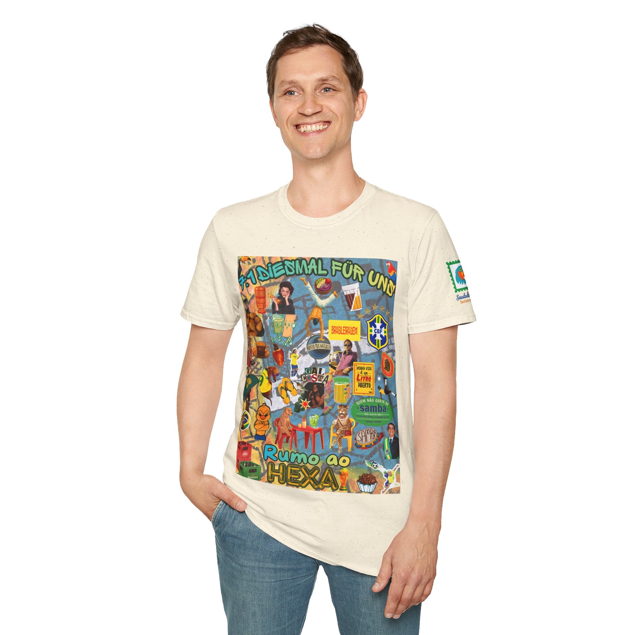 Unisex Graphic T-Shirt | Brasil x Alemanha