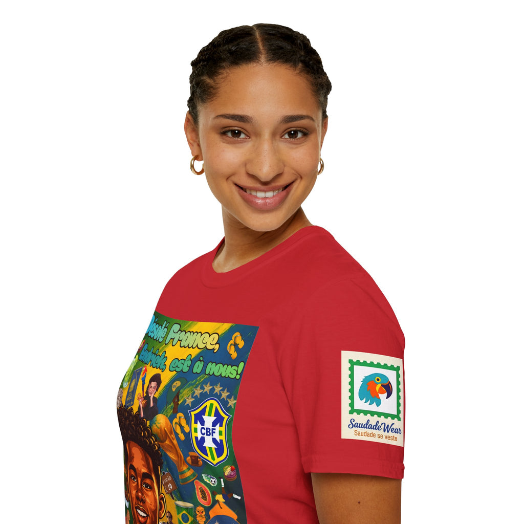 Unisex Graphic T-Shirt | Brasil x França
