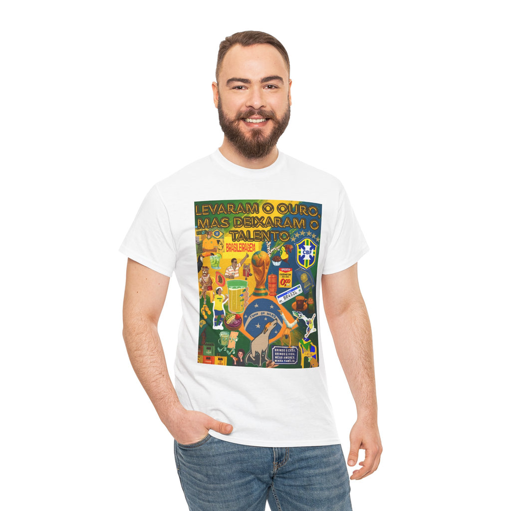 Unisex 100% Algodão OEKO-TEX®  | Brasil x Portugal