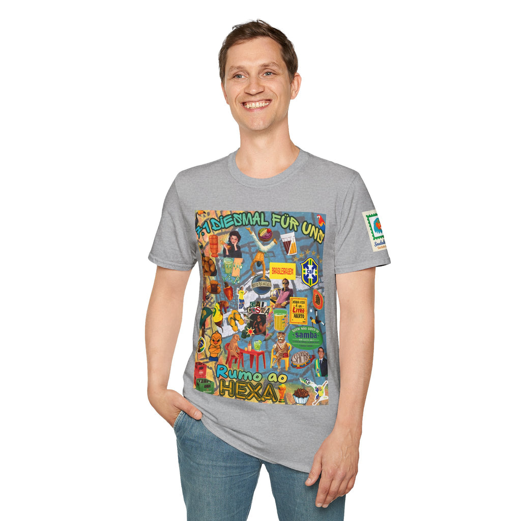 Unisex Graphic T-Shirt | Brasil x Alemanha