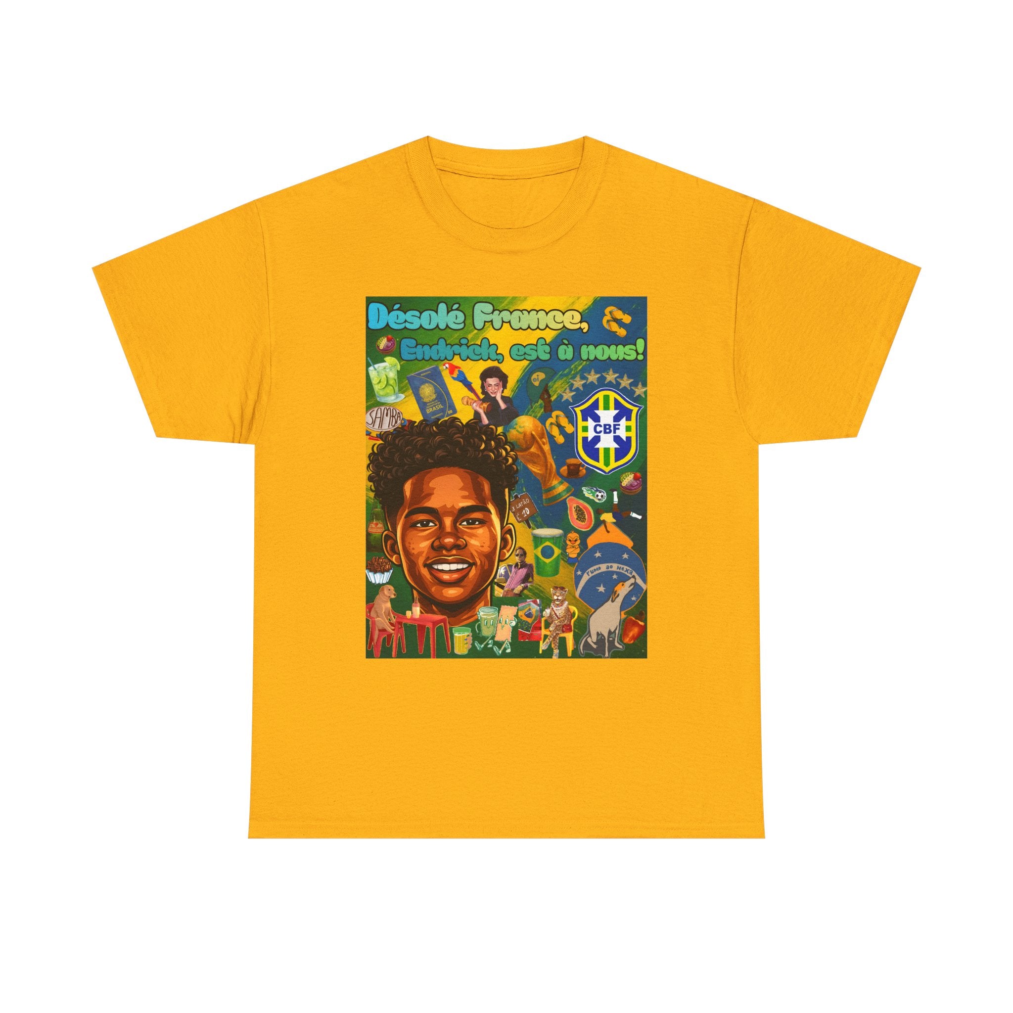 Unisex 100% Algodão OEKO-TEX®  | Brasil x Alemanha