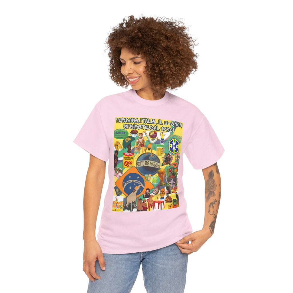 Unisex 100% Algodão OEKO-TEX® | Brasil x Itália