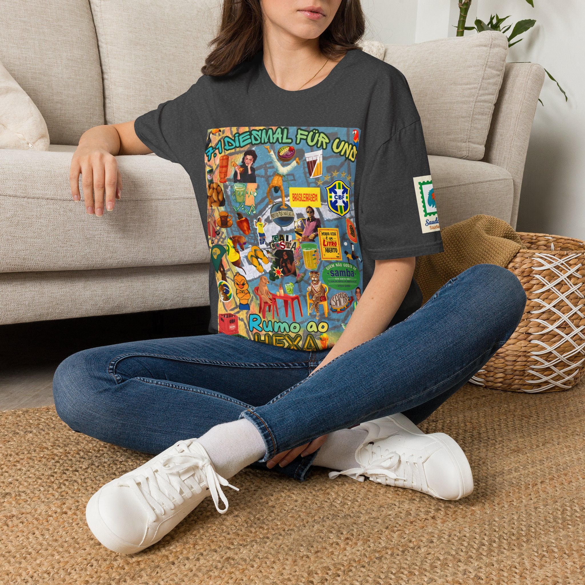Unisex Graphic T-Shirt | Brasil x Alemanha