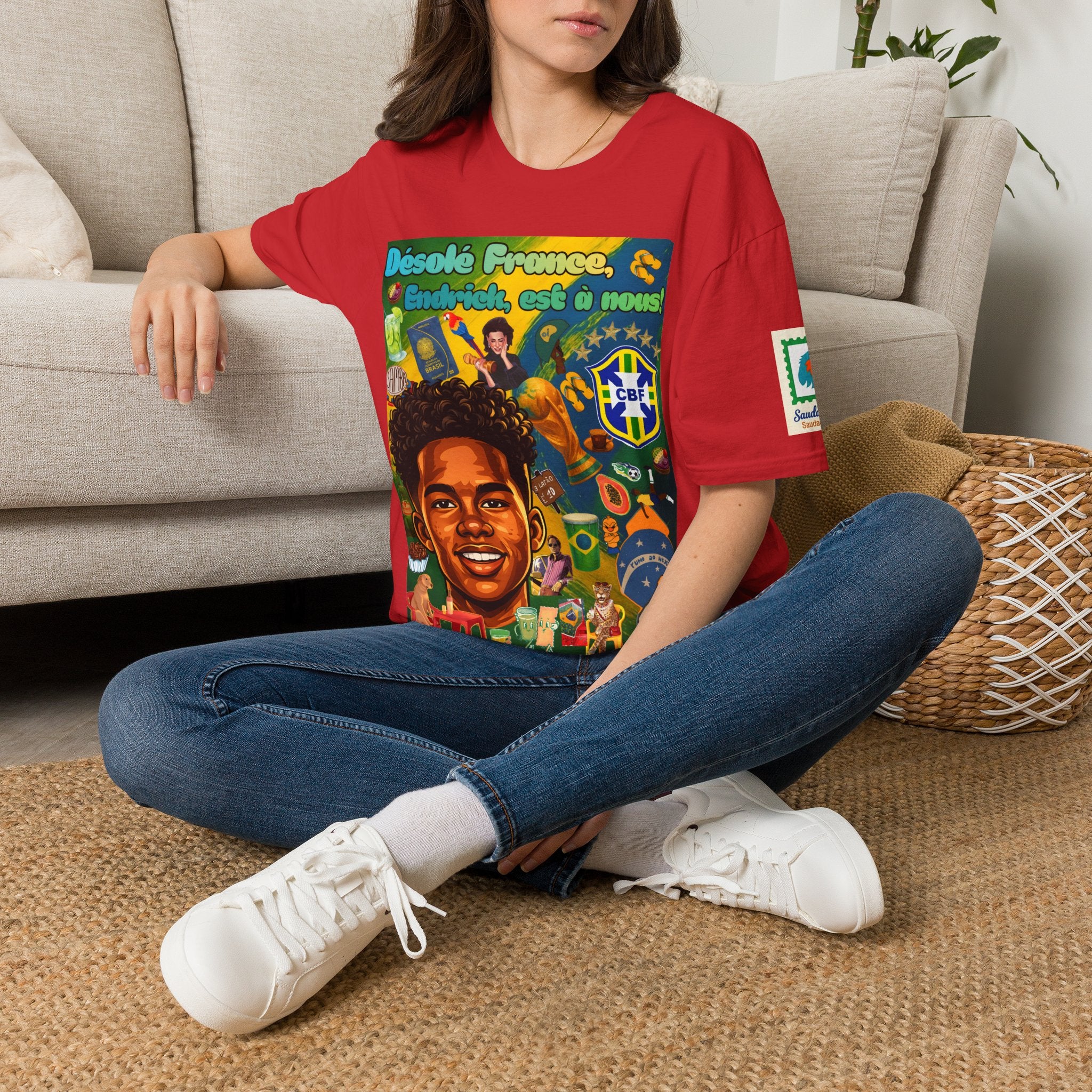 Unisex Graphic T-Shirt | Brasil x França