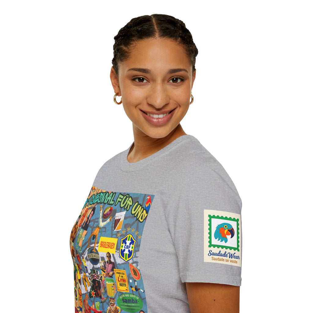 Unisex Graphic T-Shirt | Brasil x Alemanha