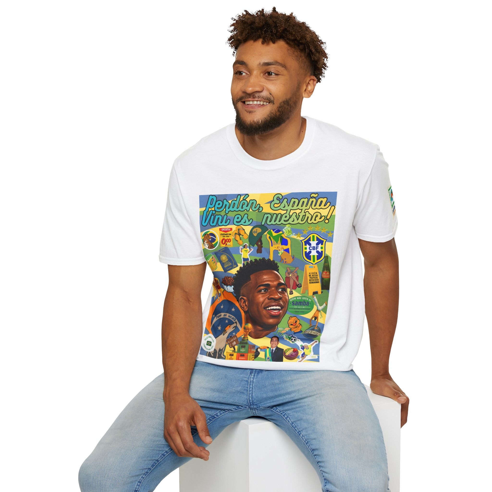 Unisex Graphic T-Shirt | Brasil x Espanha