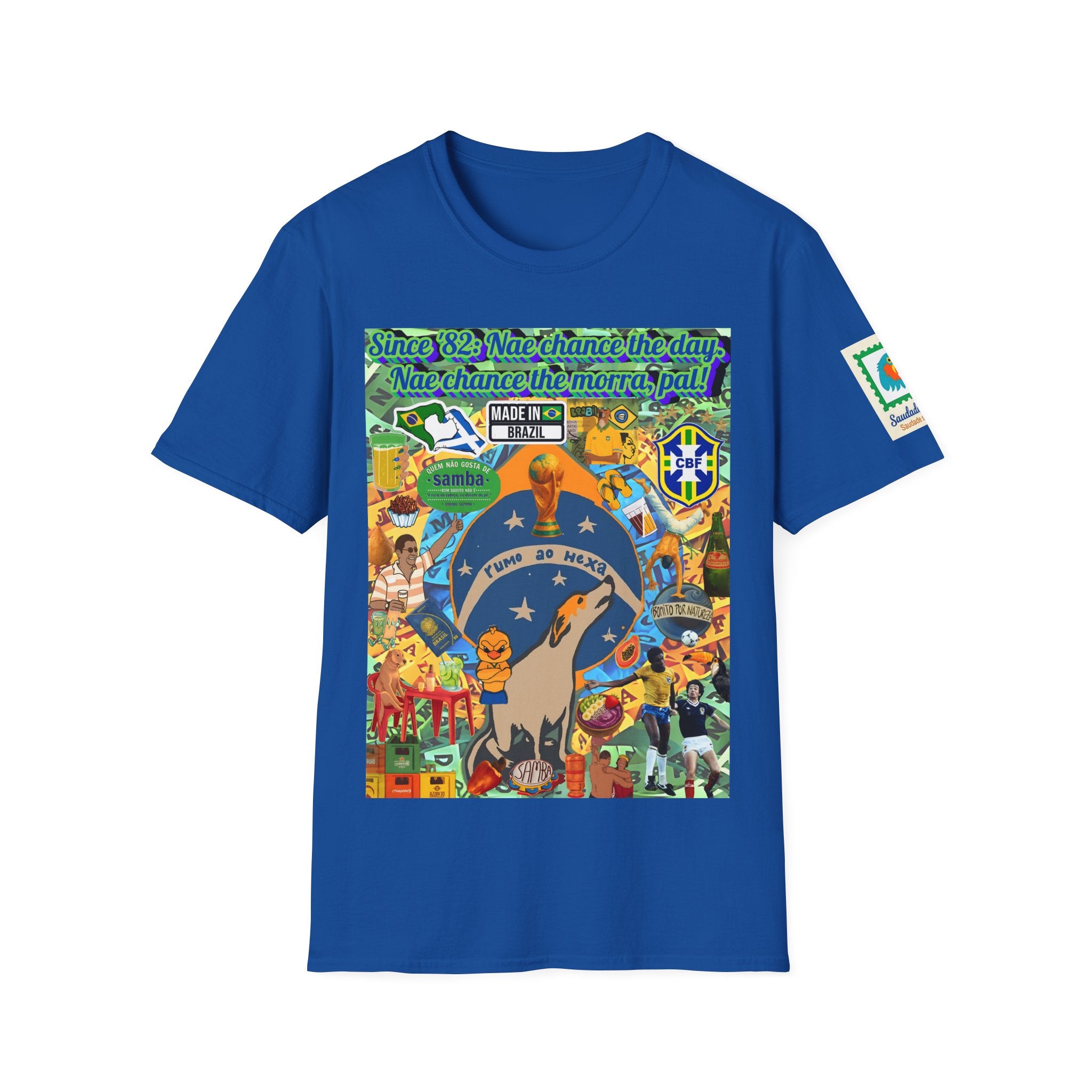 Unisex Graphic T-Shirt | Brasil x Escócia