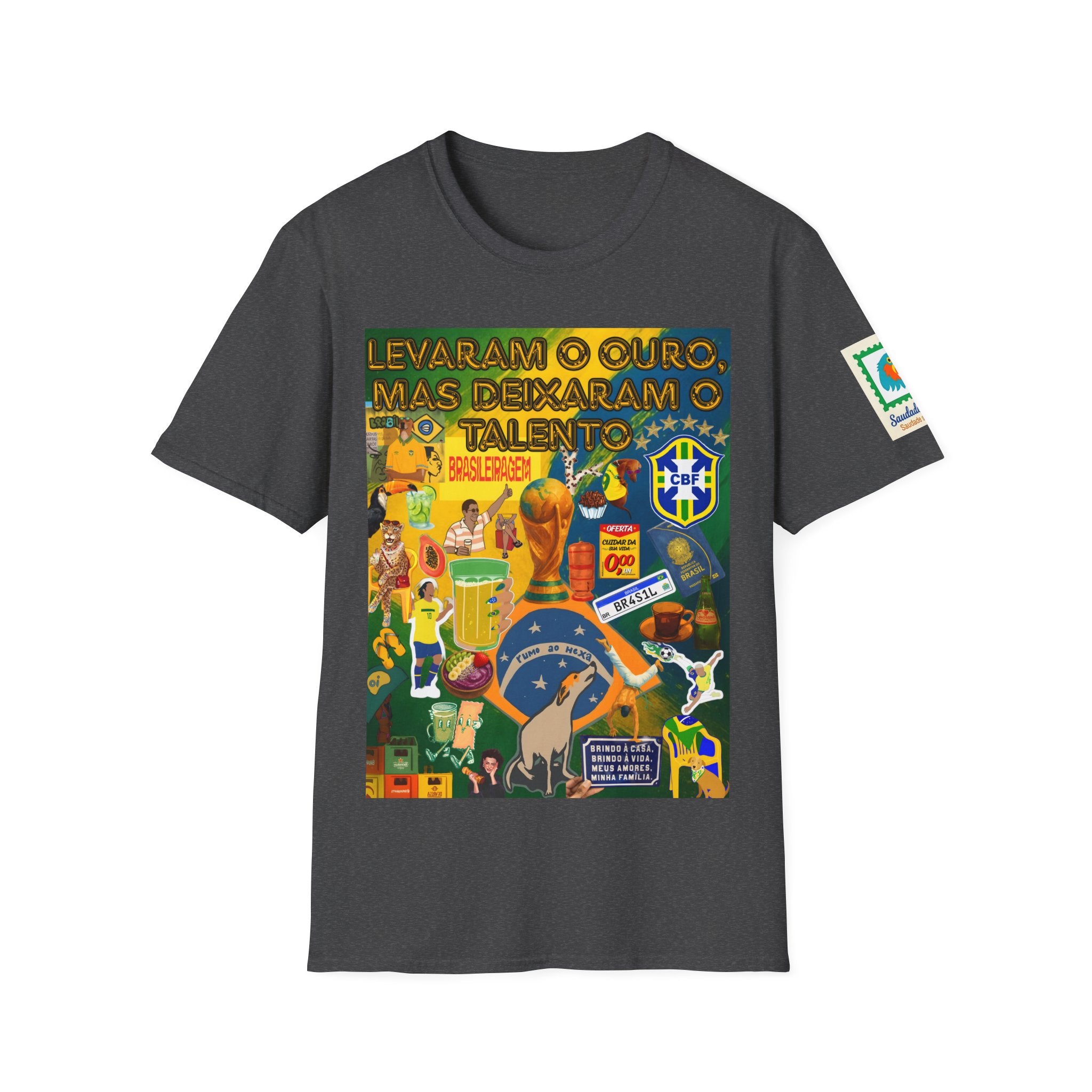 Unisex Graphic T-Shirt | Brasil x Portugal