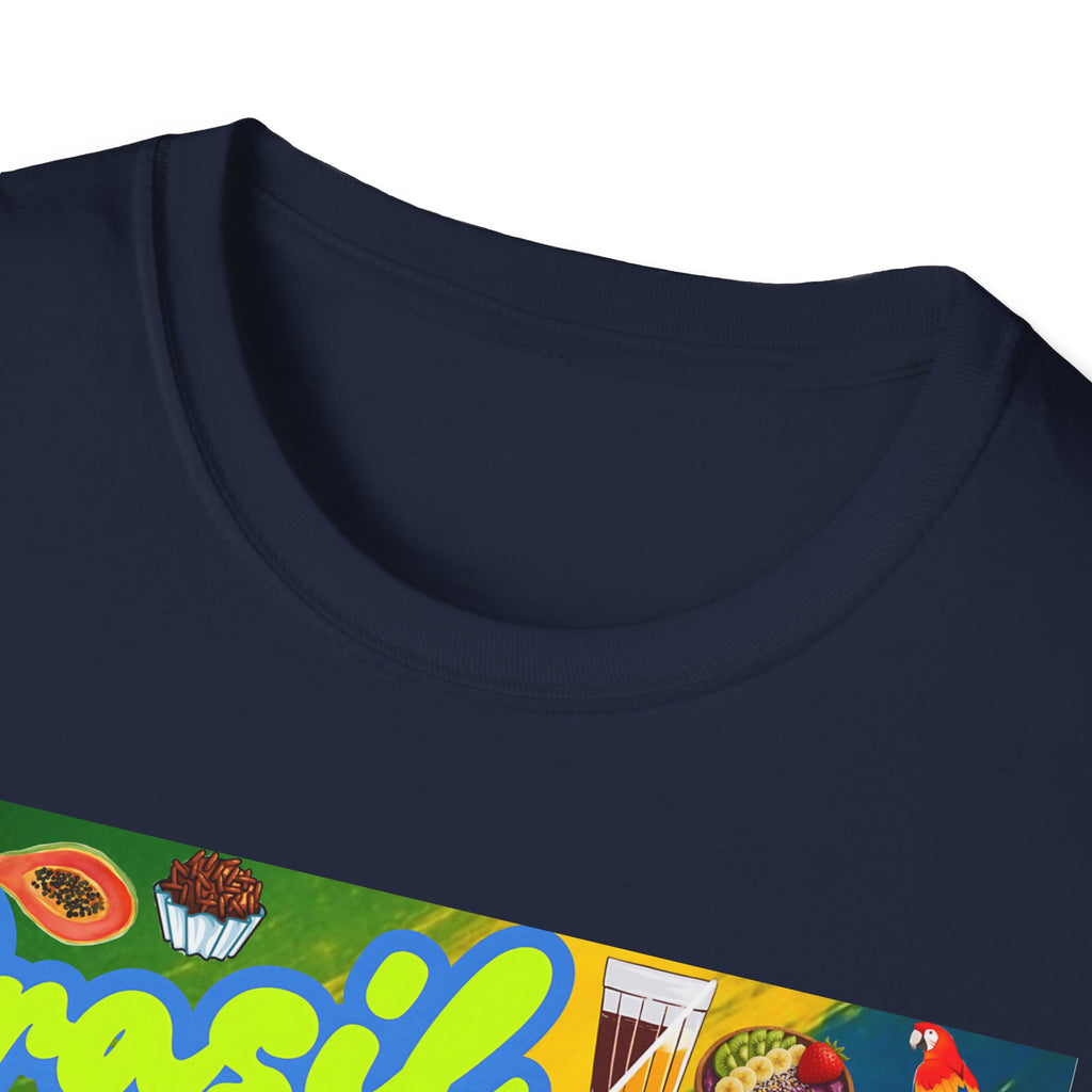 Unisex Graphic T-Shirt | Brasil em qualquer fuso.