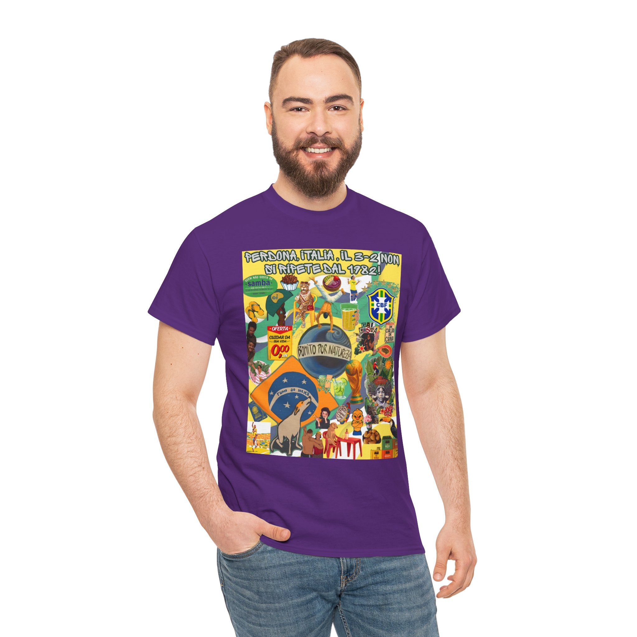 Unisex 100% Algodão OEKO-TEX® | Brasil x Itália