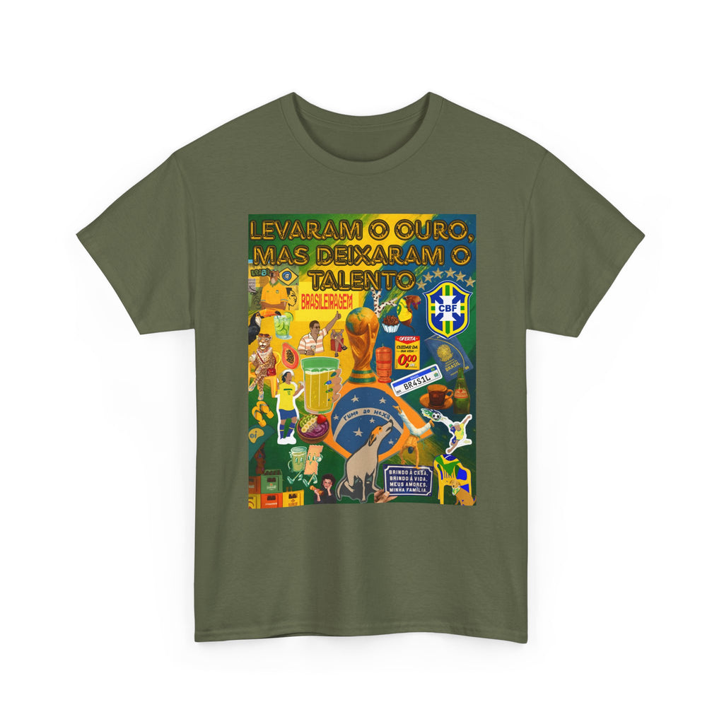 Unisex 100% Algodão OEKO-TEX®  | Brasil x Portugal