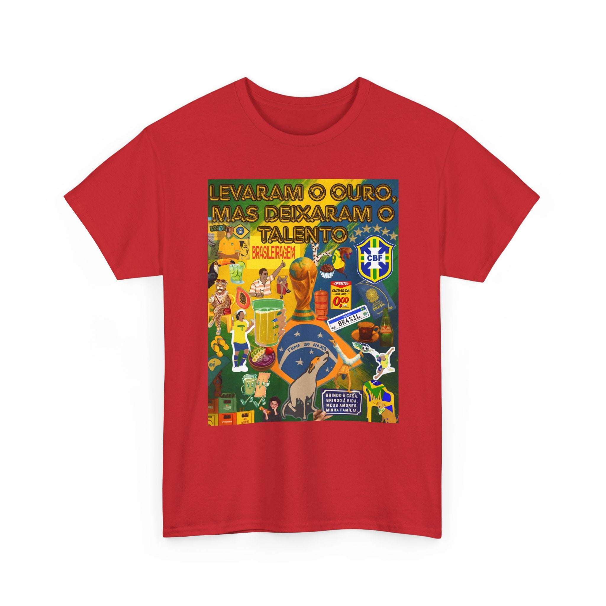 Unisex 100% Algodão OEKO-TEX®  | Brasil x Portugal